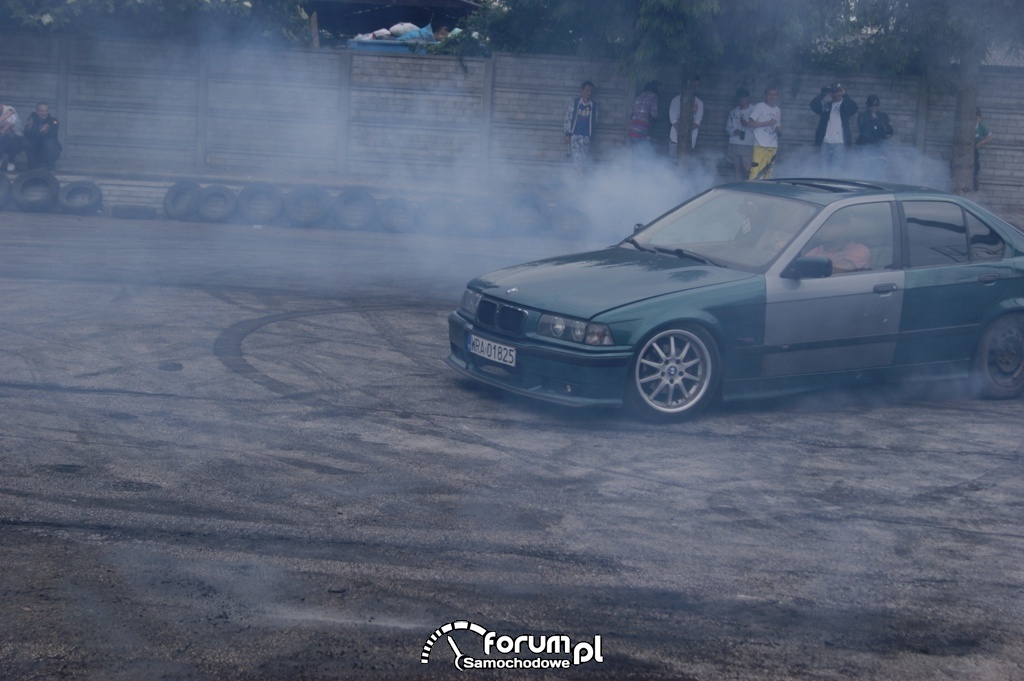 Palenie gumy bmw 5 #6