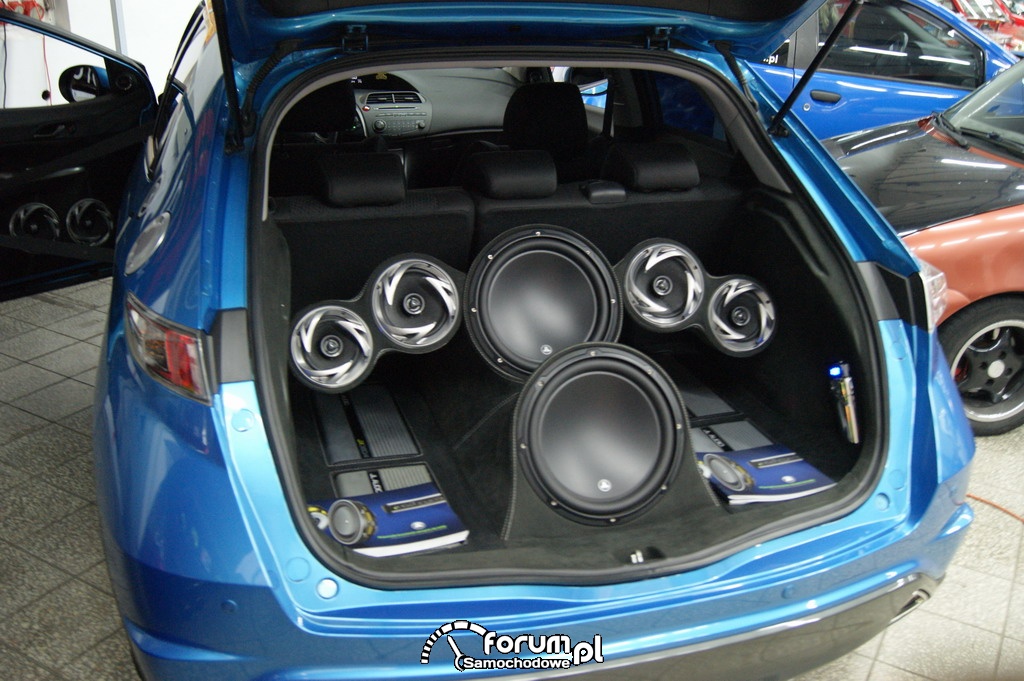 Car audio honda civic vii