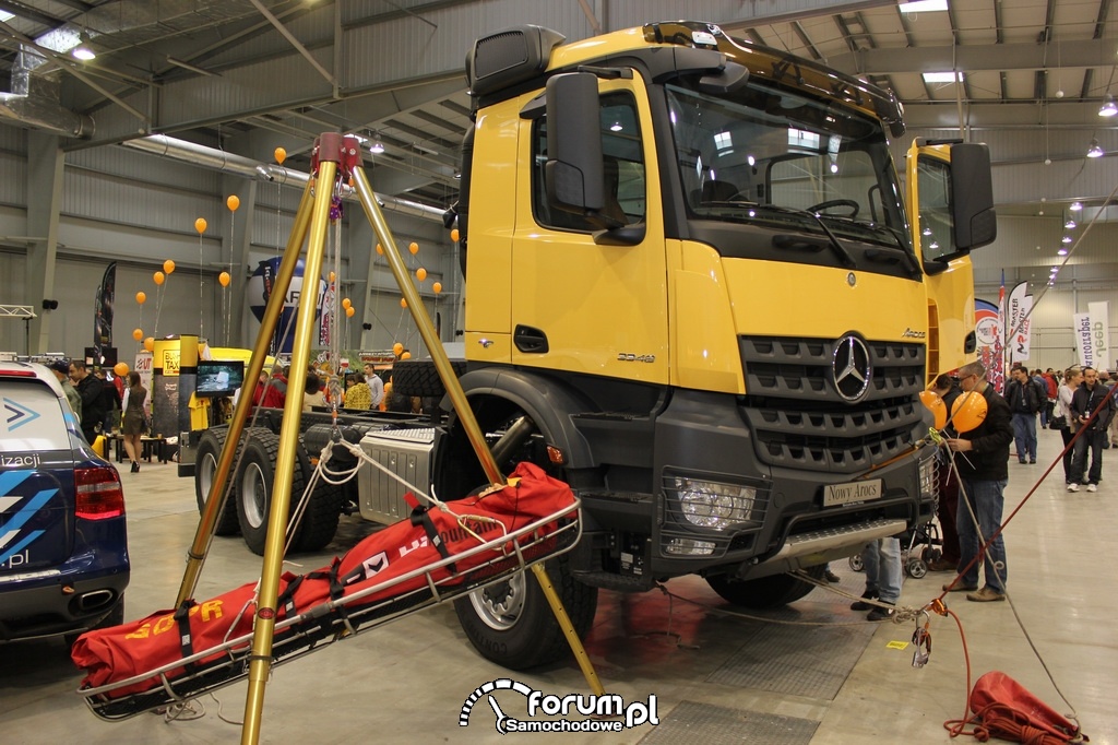 Mercedes Arocs, kabina