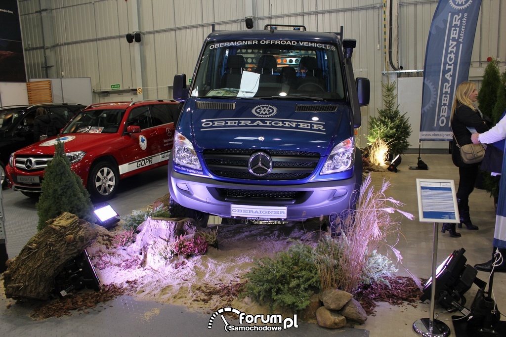 Mercedes Oberaigner 6x6, przód