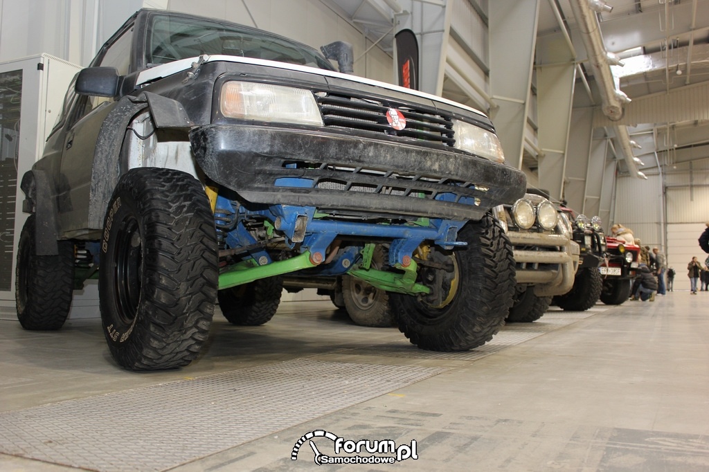 Suzuki Vitara, zawieszenie przeprawowe