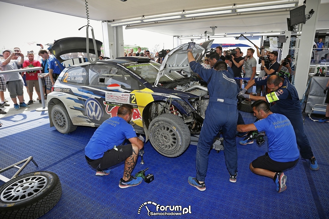 Serwis Volkswagena Polo R WRC