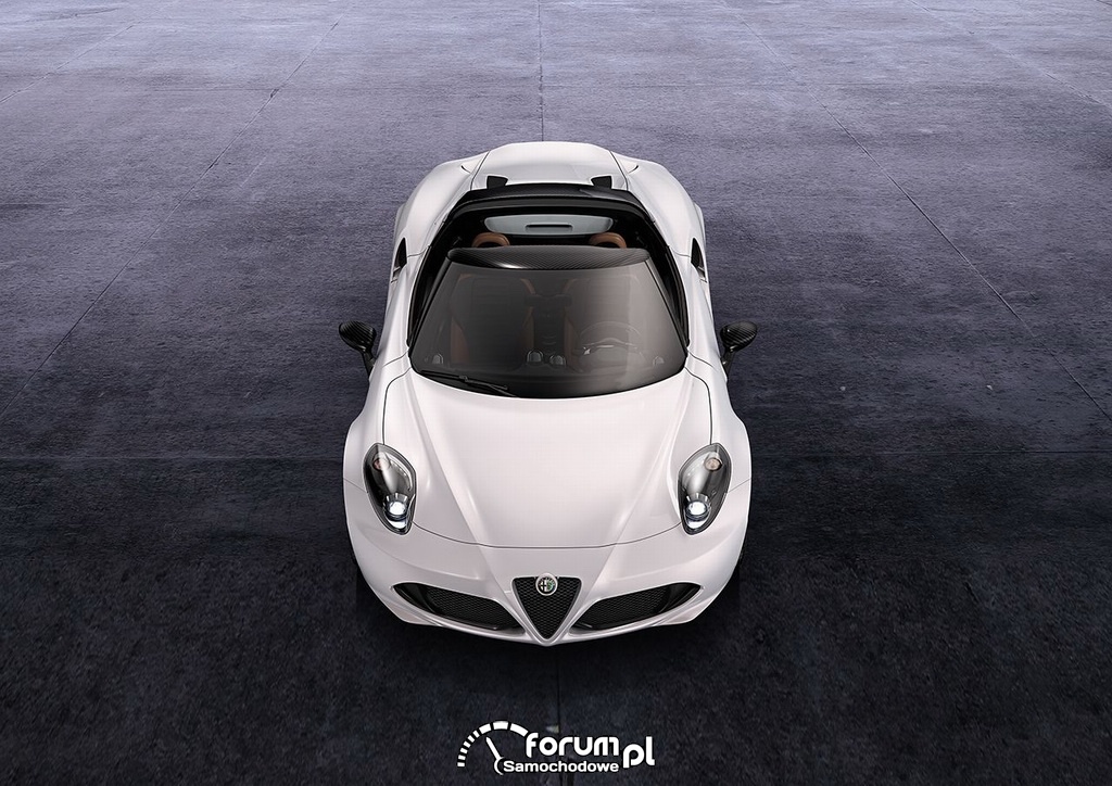 Alfa Romeo 4C Spider, przód