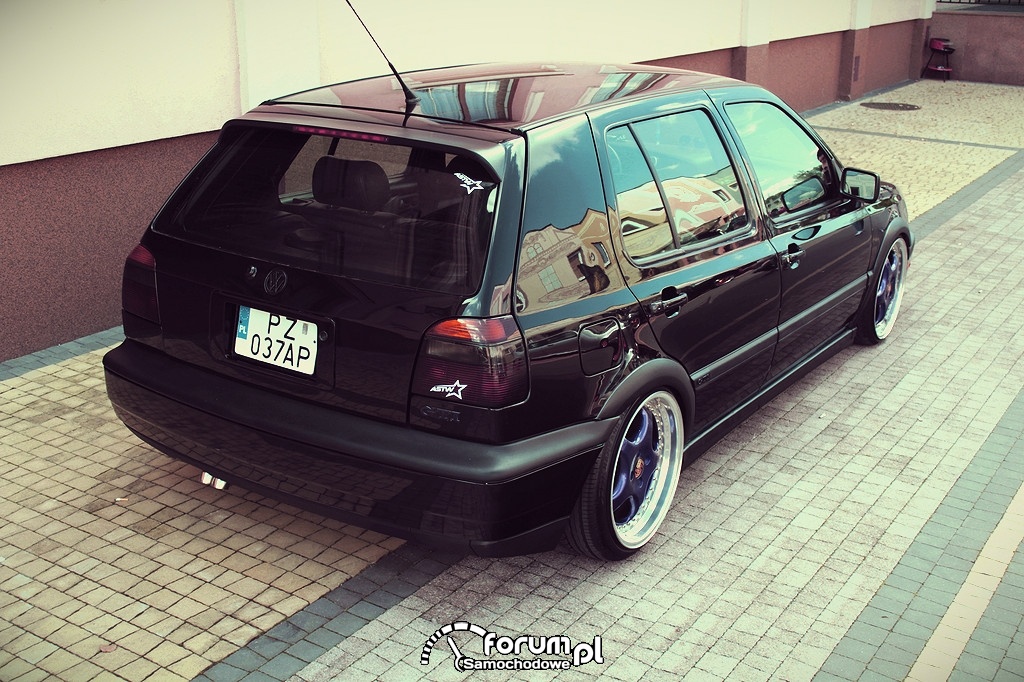 VW GOLF III GTI, tył