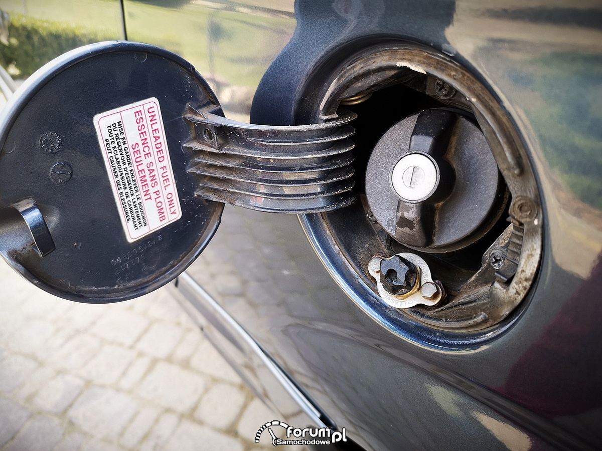 Chrysler Grand Voyager 3.3 LIMITED, wlew gazu pod klapką