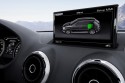 Audi A3 e-tron, ekran dotykowy, navigacja