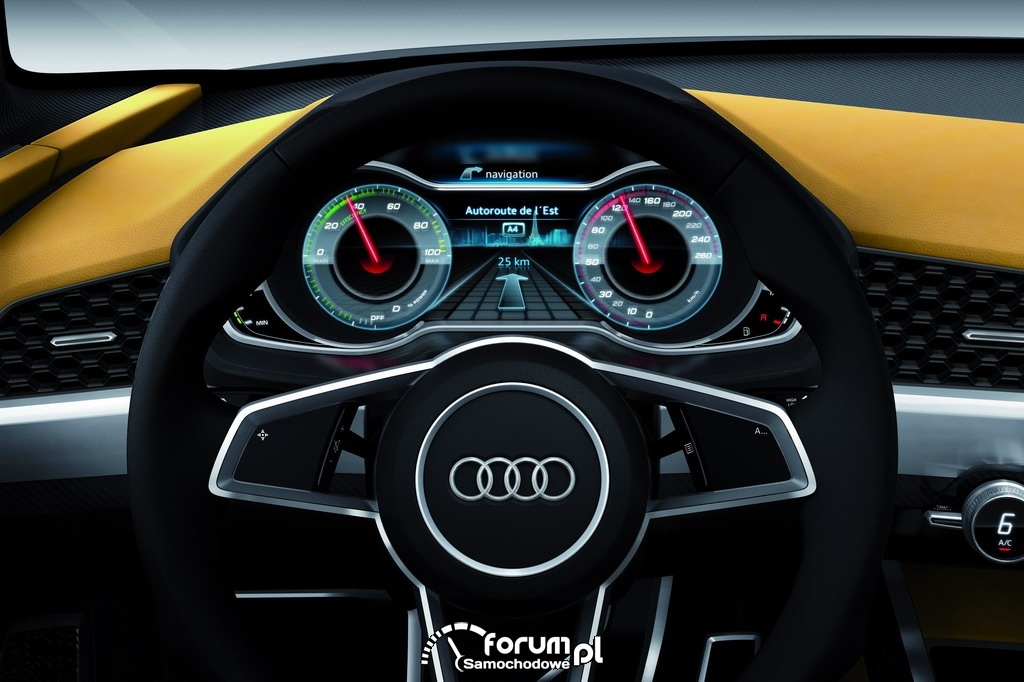 Audi crosslane coupe, licznik, zegary