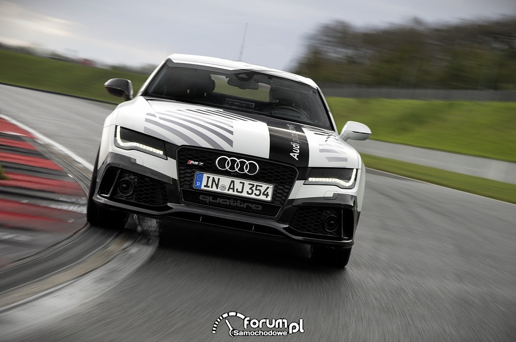 Audi RS 7 concept, piloted driving, przód