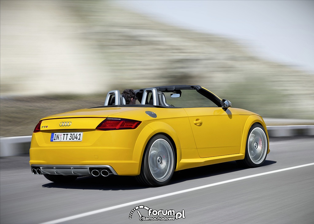 Nowa linia: stylistyka wnętrza - Audi TT Roadster