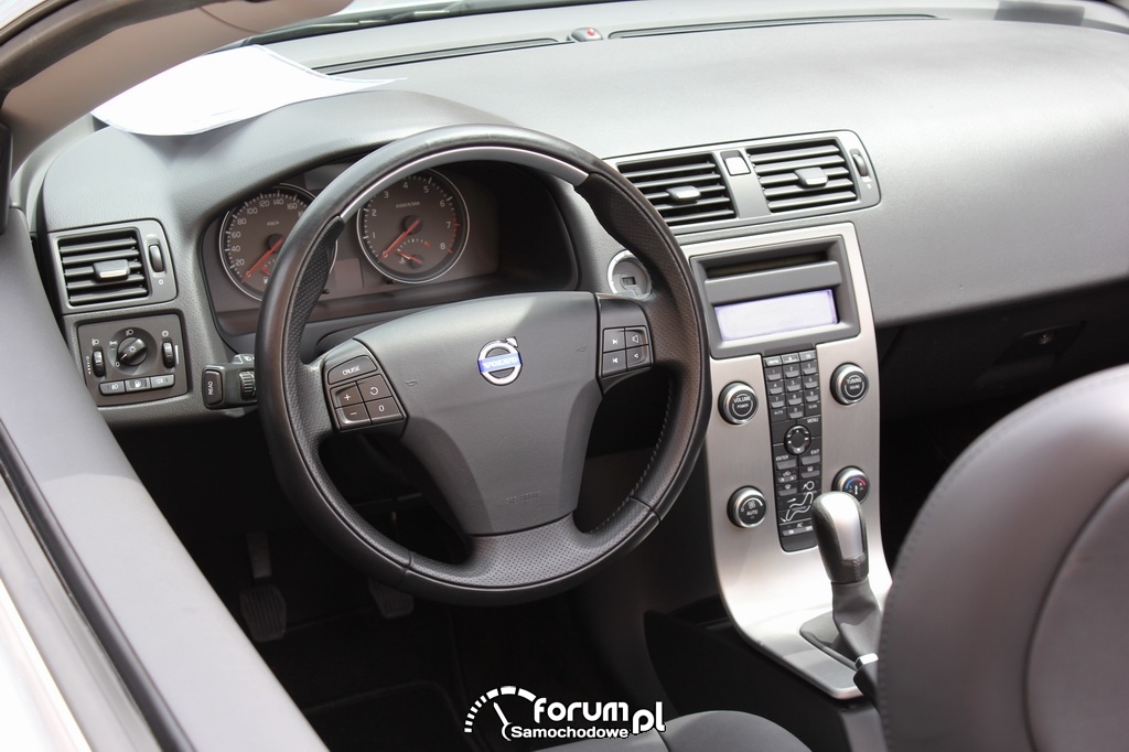 Volvo S40 Cabrio, wnętrze