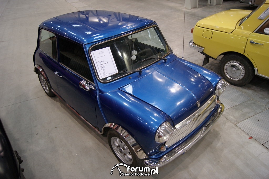 Austin Mini MK II, 1989 rok, widok z góry