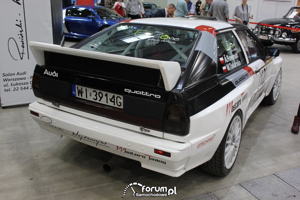 Audi quattro A2, tył