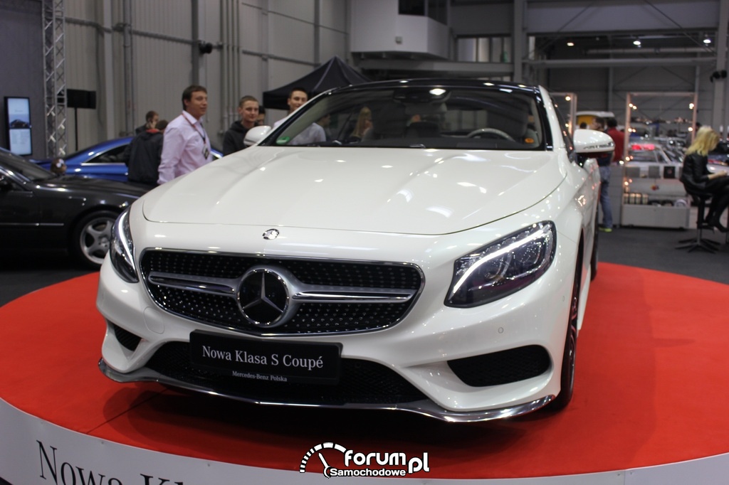 Mercedes-Benz Klasa S Coupe, przód