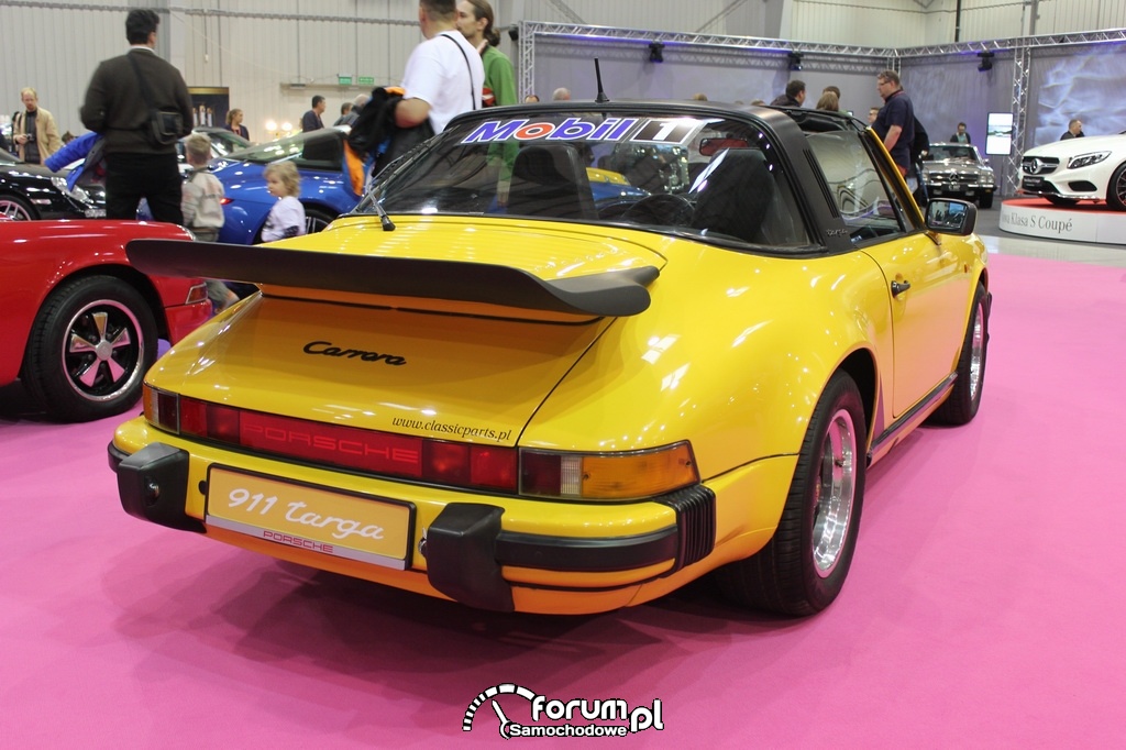Porsche 911 targa, G-model, tył