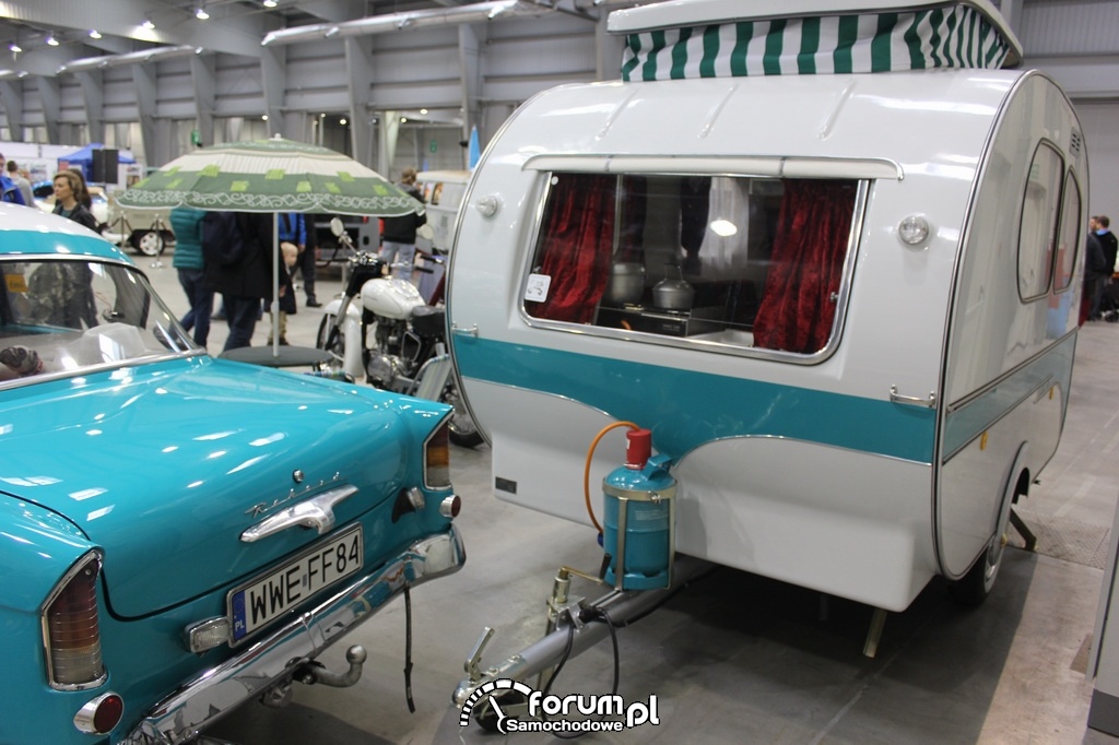 Przyczepa kempingowa, Opel Rekord
