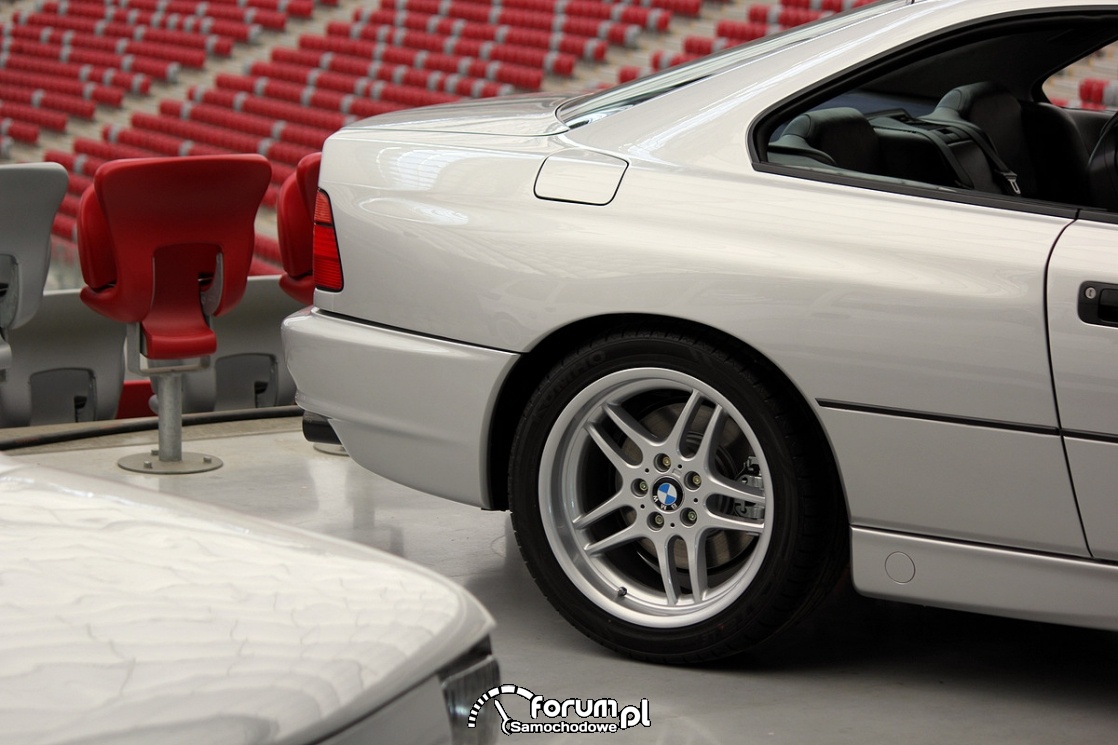 BMW 850i, alufelgi