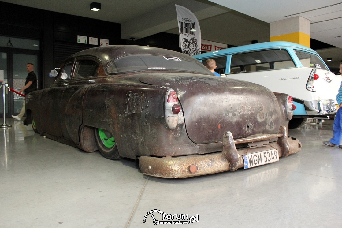 Chevrolet, na ziemi, air ride, tył