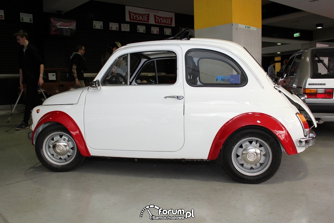 Fiat 500 Abarth 595 SS, bok zdjęcie Auto Nostalgia 2018