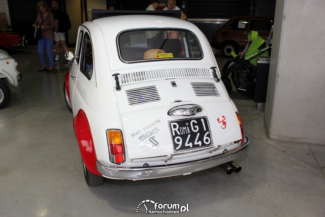 Fiat 500 Abarth 595 SS, tył
