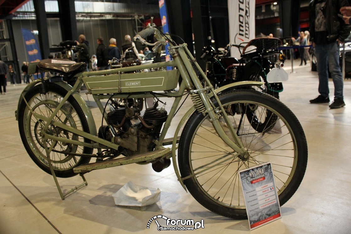 Clement, motocykl
