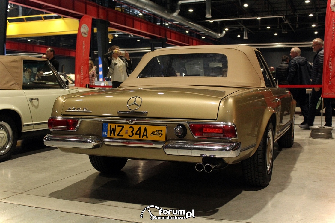 Mercedes-Benz 250 SL, tył