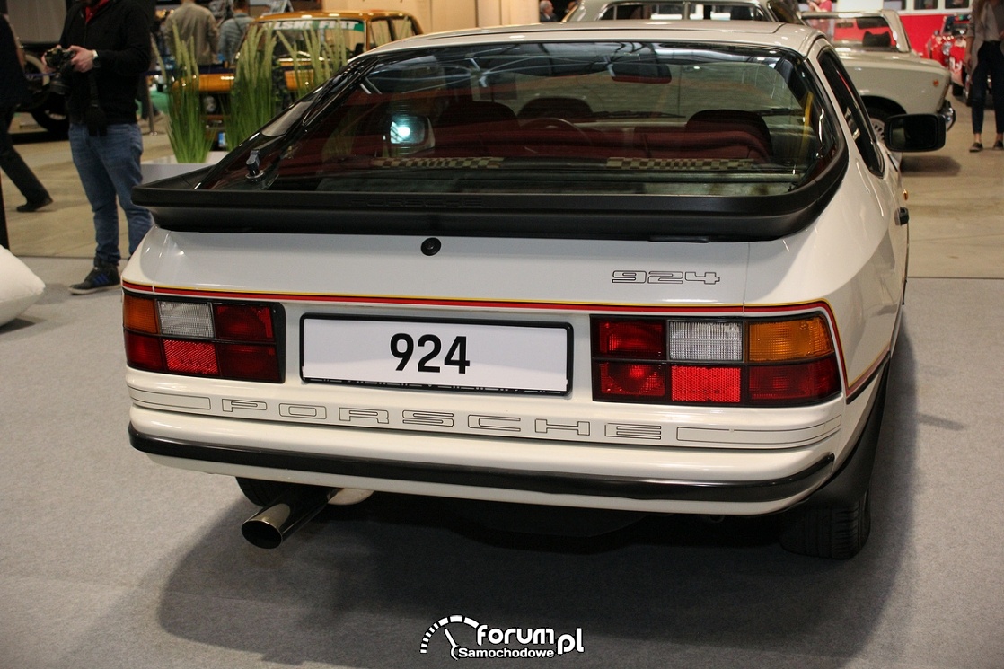 Porsche 924 Le Mans, tył