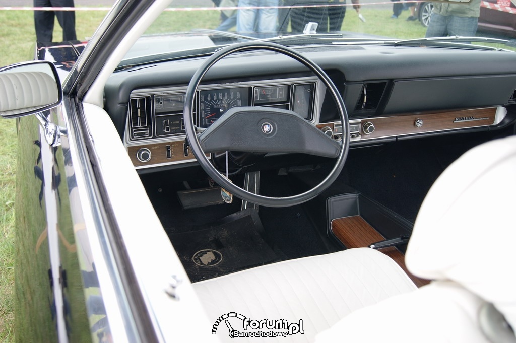 Buick Riviera, wnętrze, 2