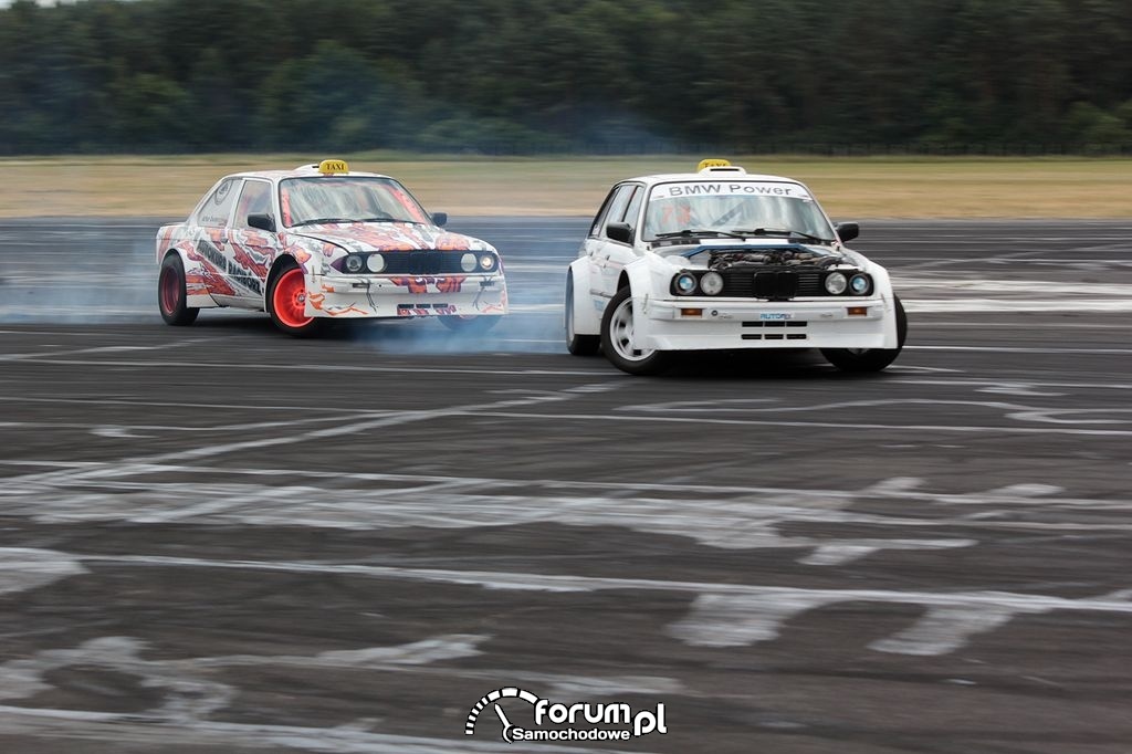 BMW, drift w parach