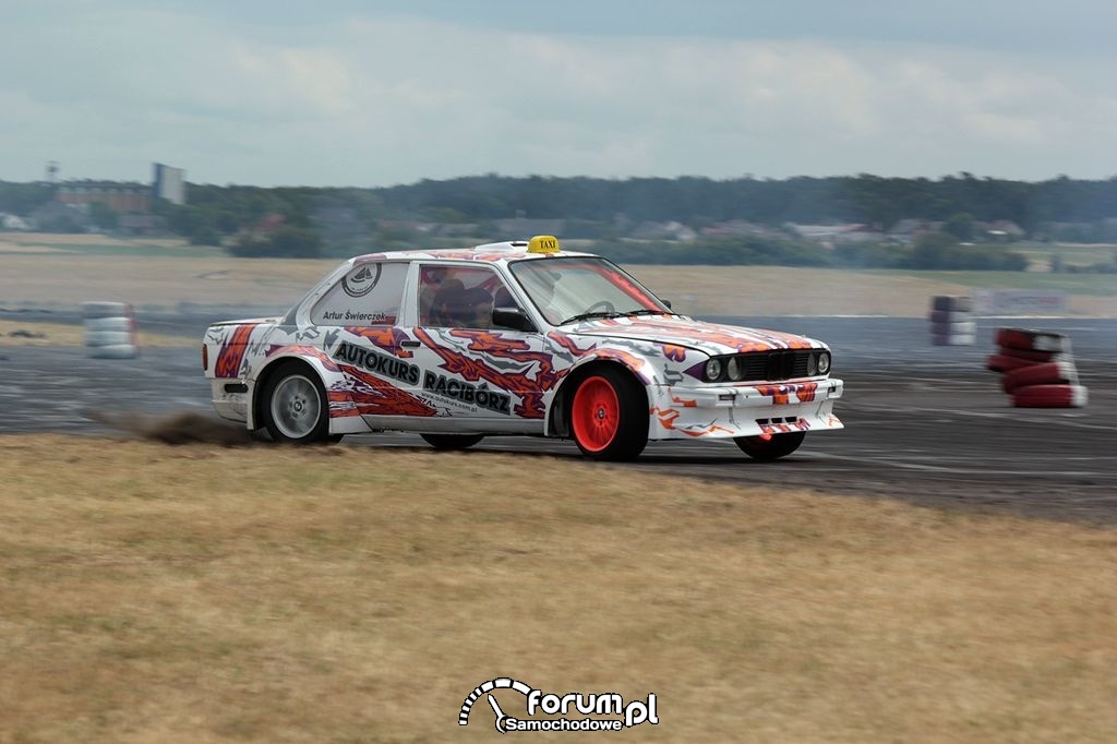 BMW E30 Coupe, drift, 10