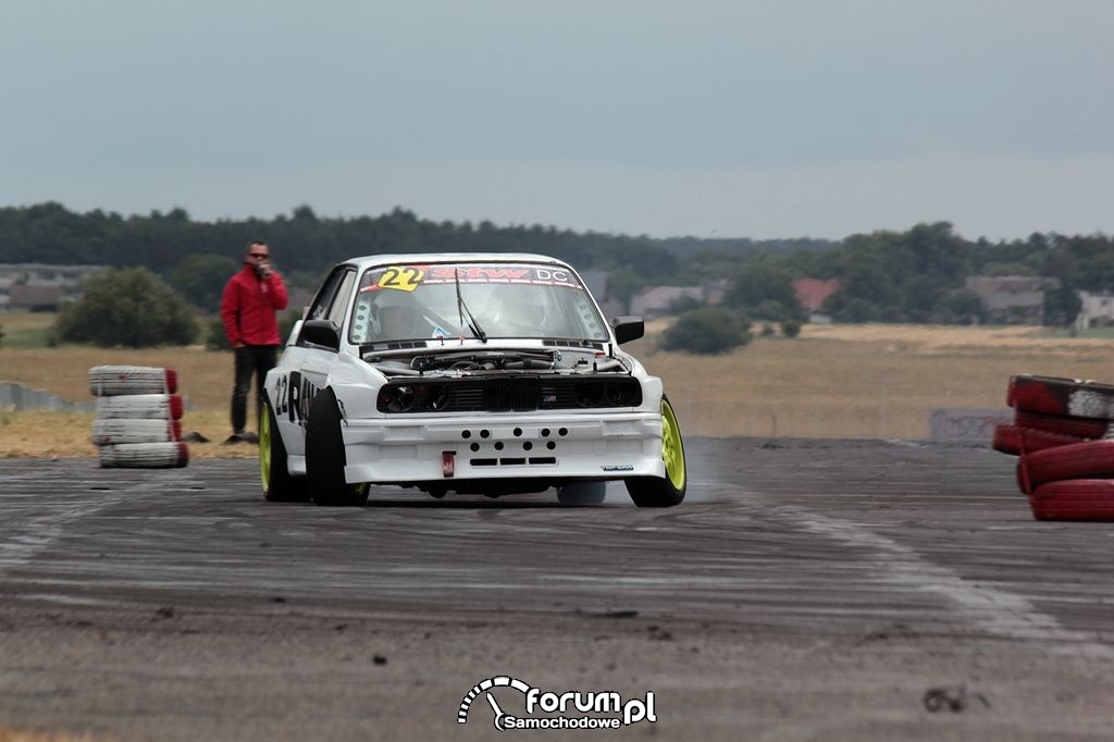 BMW E30 Coupe, drift, 9