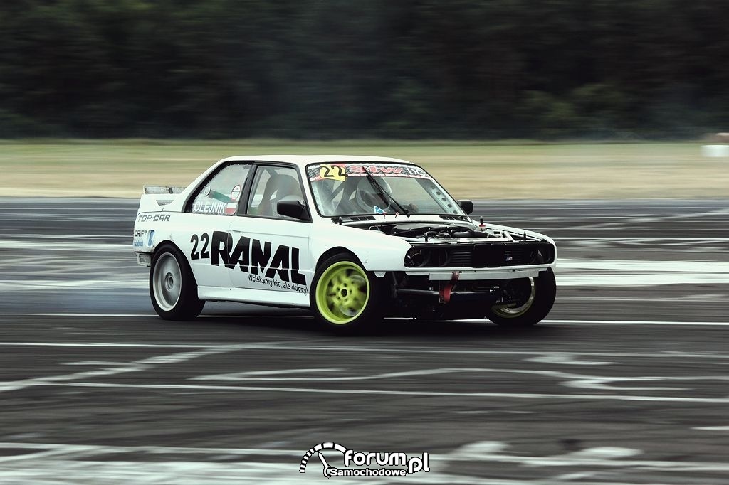BMW E30, drift, 3