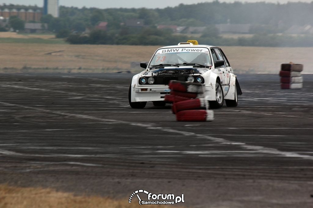 BMW E30 kombi, drift, 2