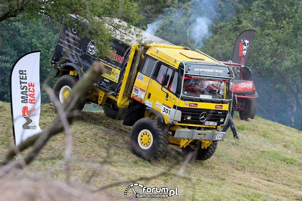 Ciężarówka terenowa, Mercedes, off-road