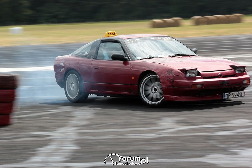 Nissan 200SX s13, taxi drift, 3