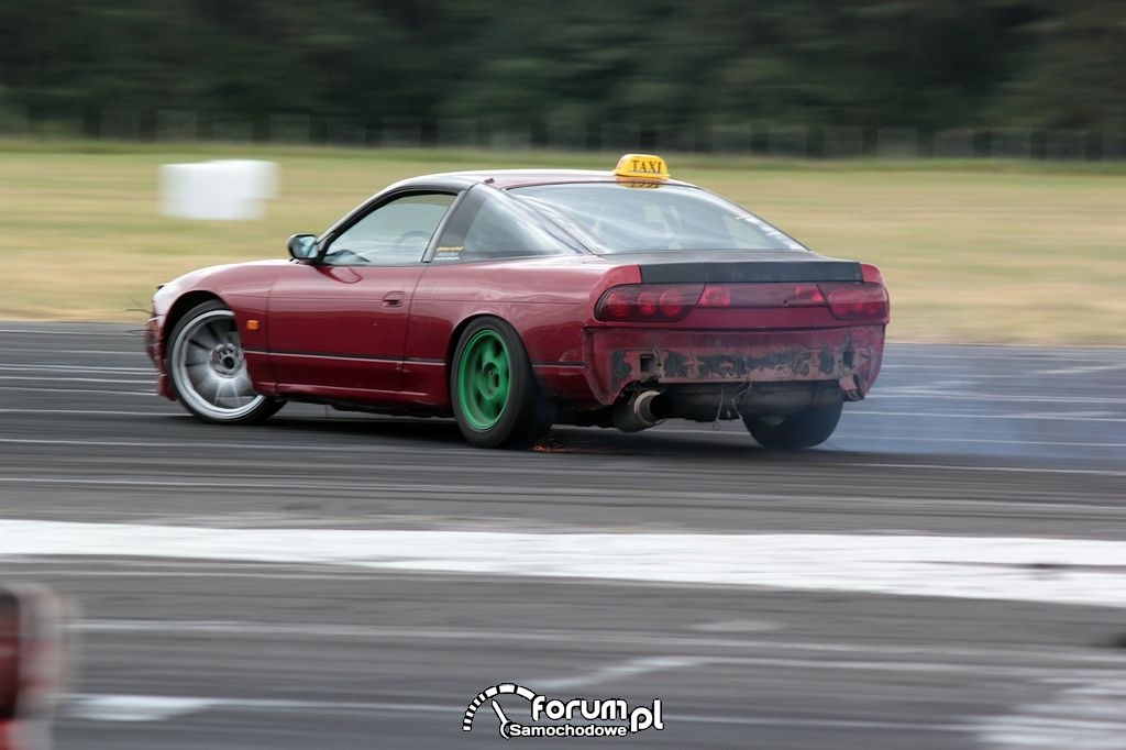 Nissan 200SX s13, taxi drift, 7