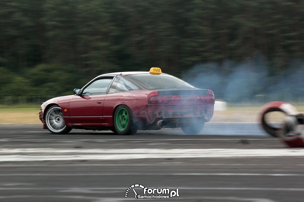 Nissan 200SX s13, taxi drift, 8