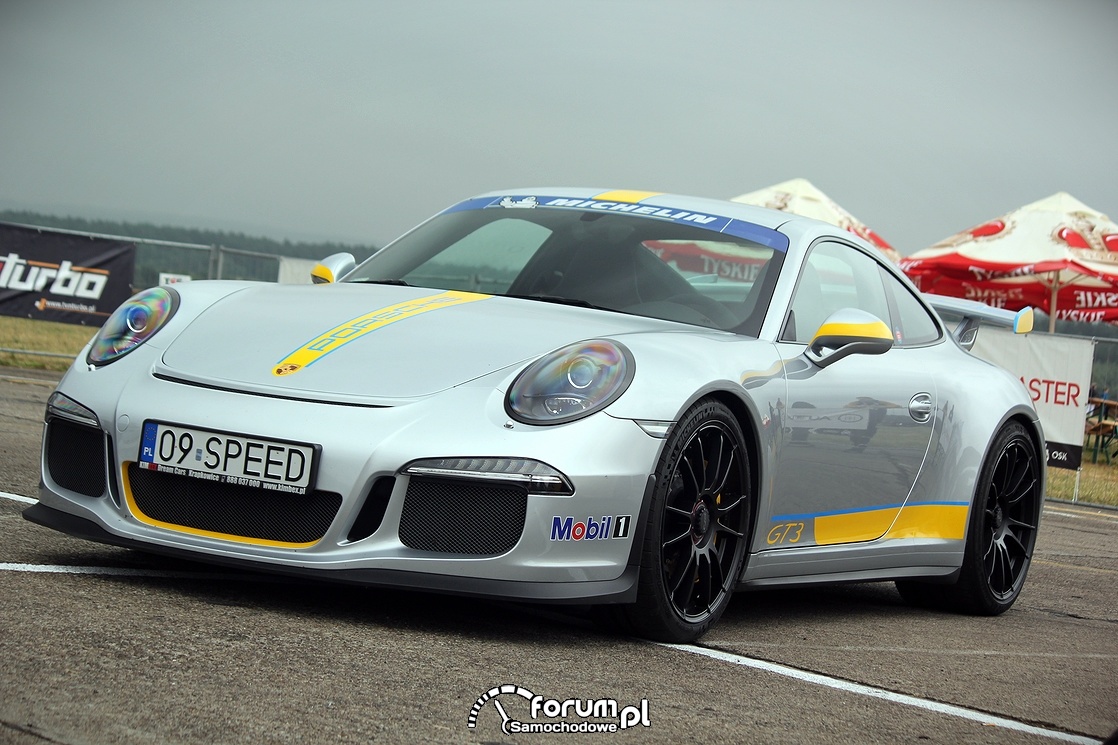 Porsche GT3, przód
