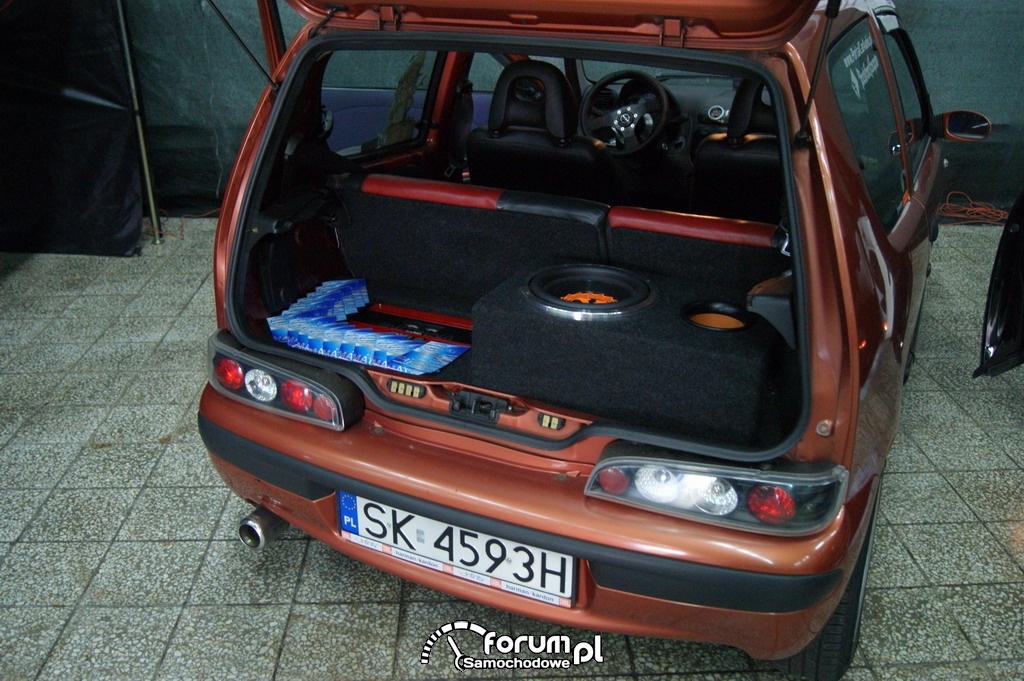 Fiat Seicento, skrzynia basowa