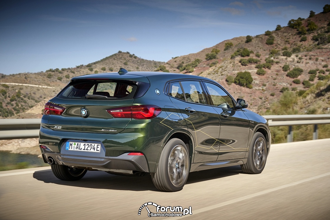 Spalanie i emisja CO2 - BMW X2