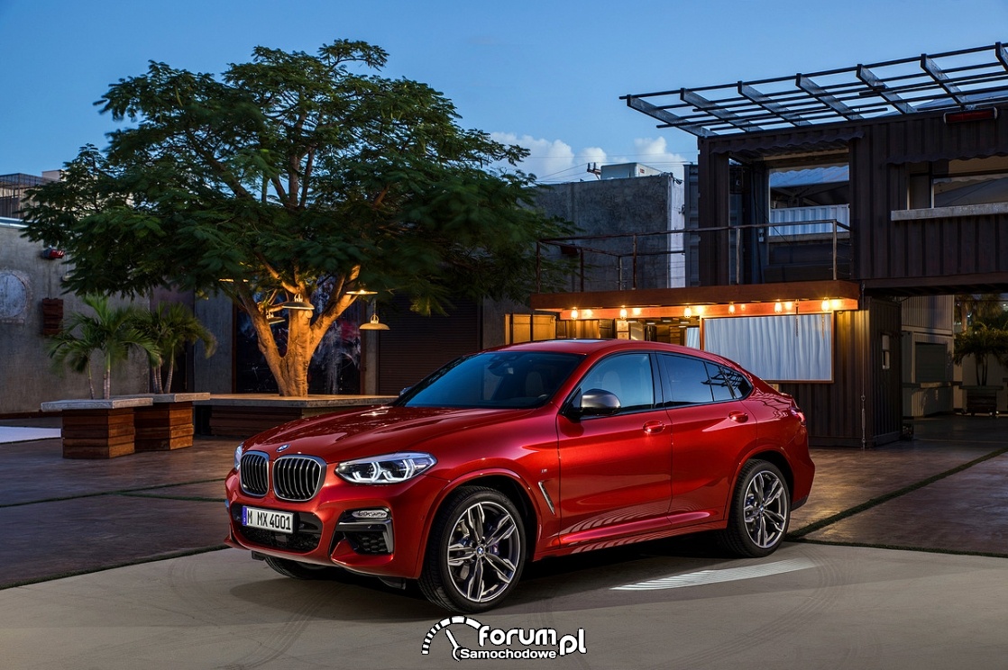 BMW X4 M40d - dynamiczne proporcje i atletyczne kształty