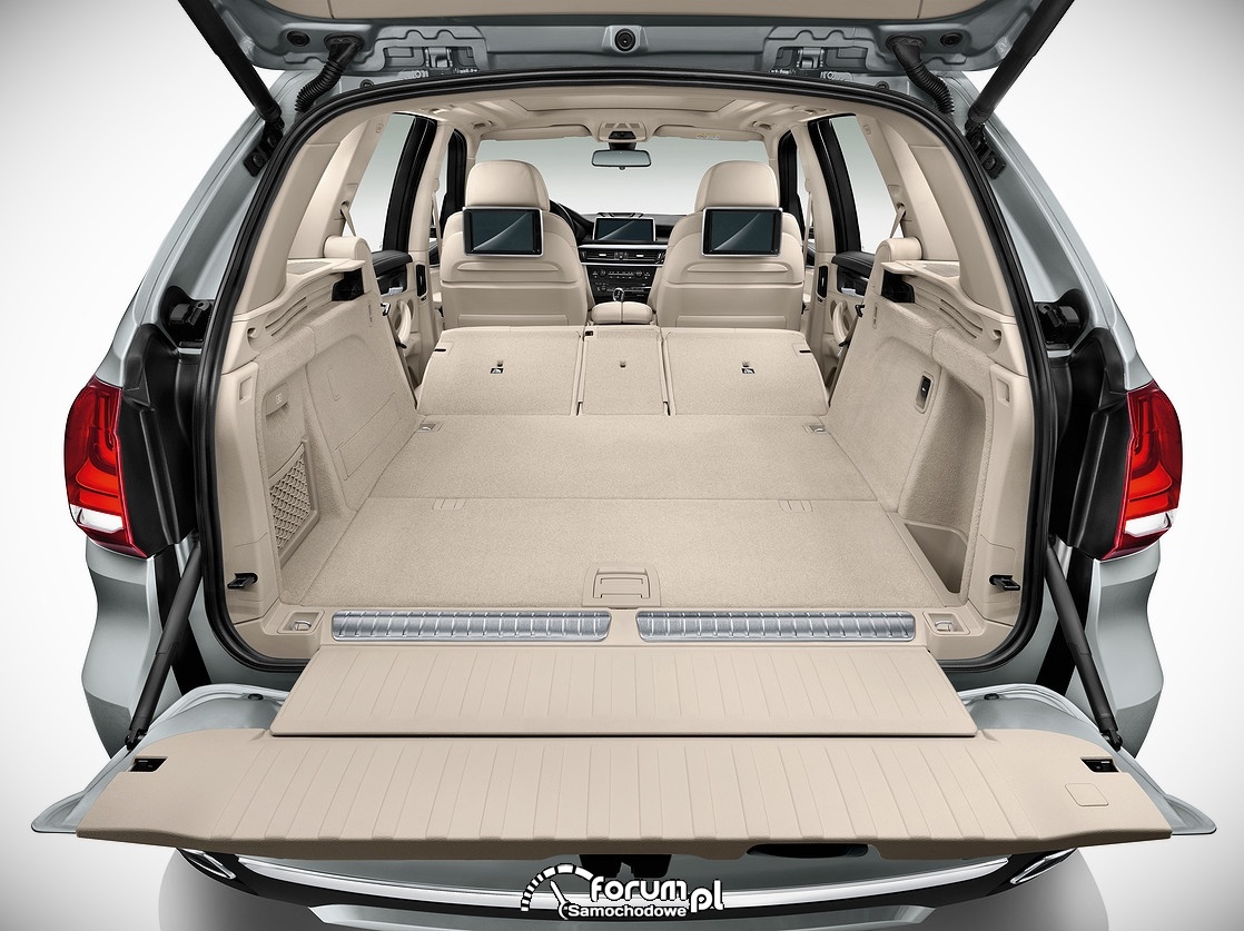 BMW X5 xDrive40e, przestrzeń ładunkowa