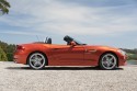 BMW Z4 roadster, otwarty dach, bok