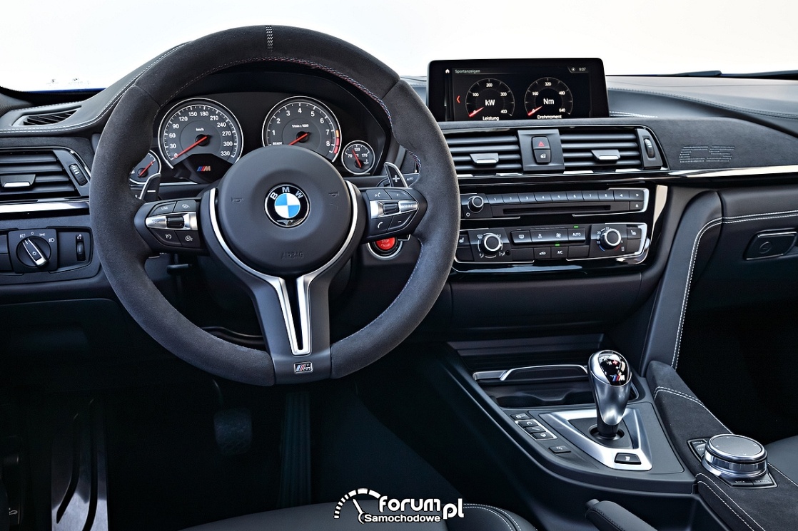 Wnętrze - BMW M3 CS F30, F80