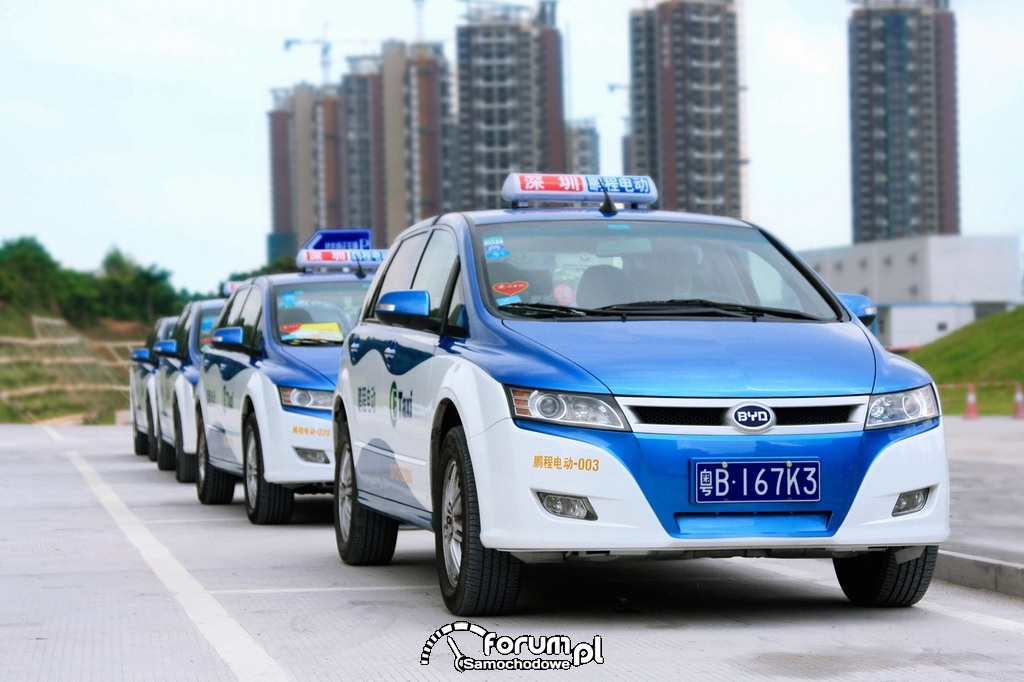 BYD e6 - elektryczny samochód o dużym zasięgu