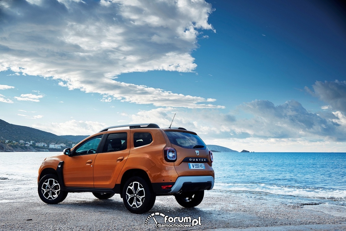 Dacia Duster, tył