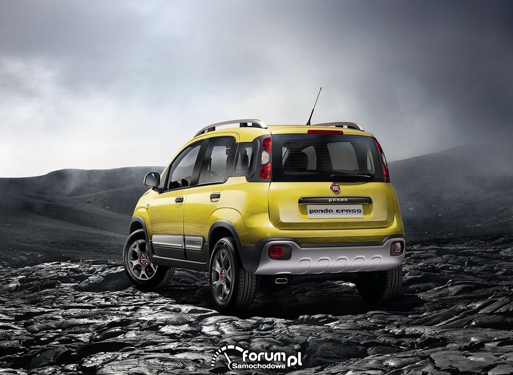 Fiat Panda Cross, tył