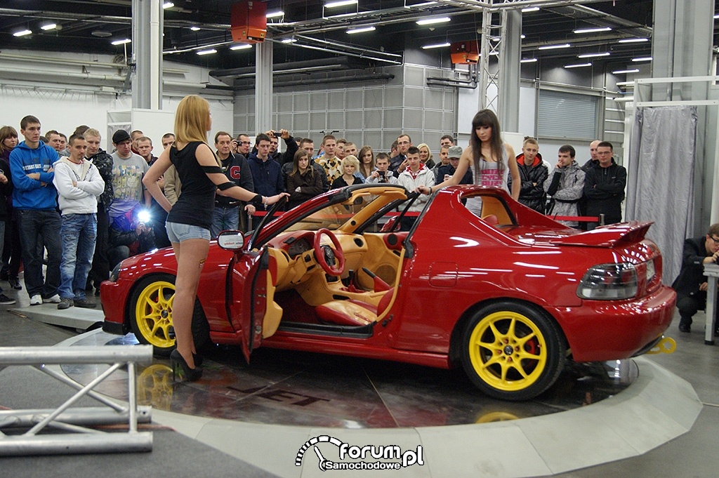 Honda CRX DelSol, dziewczyny, 3