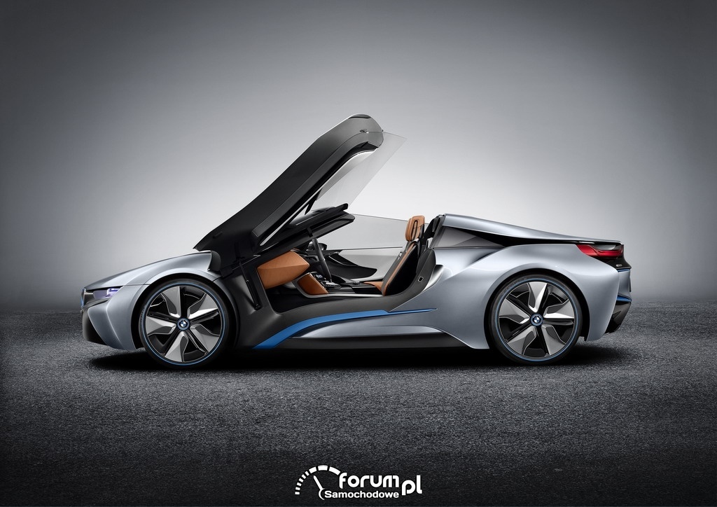 BMW i8 Concept Spyder, bok