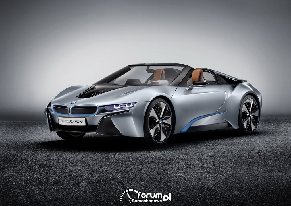 BMW i8 Concept Spyder, przód