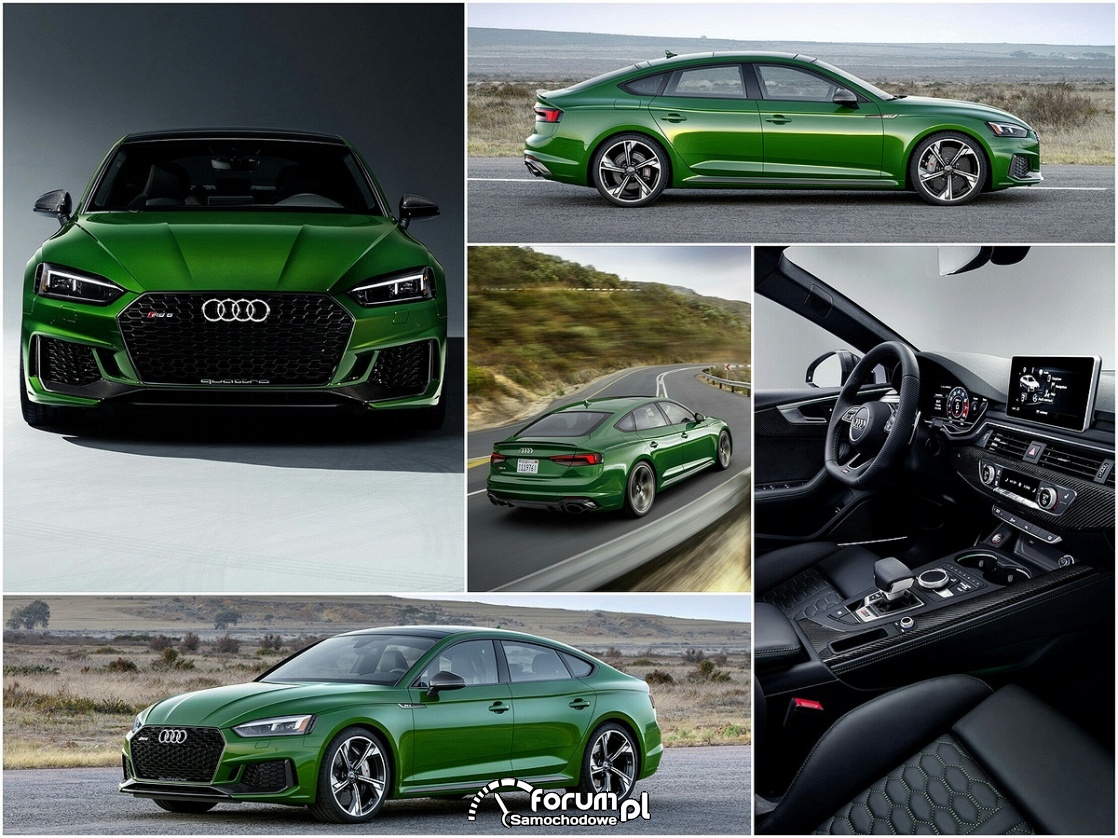 Audi RS 5 Sportback 2018 - nadzwyczajna stylistyka i maksymalne osiągi